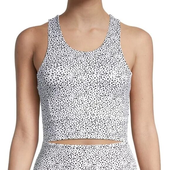 Anthropologie All Fenix Printed Racerback Animal Print Sports Bra New Size Small - Picture 3 of 11